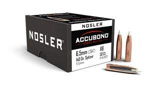 NOSLER 6.5MM 140GR  ACCUBOND (50 CT.)