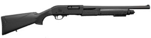 CHARLES DALY 301, 12GA­3” PUMP SHOTGUN, BLACK 18.5”