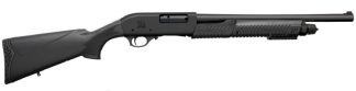 CHARLES DALY 301, 12GA­3” PUMP SHOTGUN, BLACK 18.5”