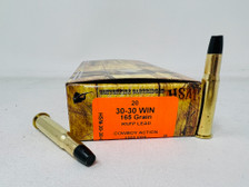 HS MUNITIONS 30-30 WINCHESTER 165 GR HARD LEAD RNFP