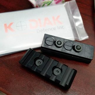 KODIAK DEFENCE KEYMOD RAIL kIT(2PC ALUMINUM)