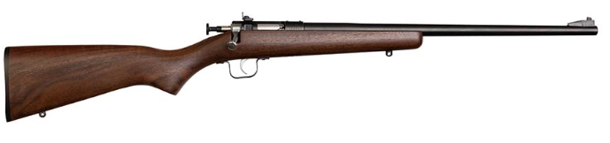 CRICKET Youth With Lock .22 LR 16.125” WALNUT