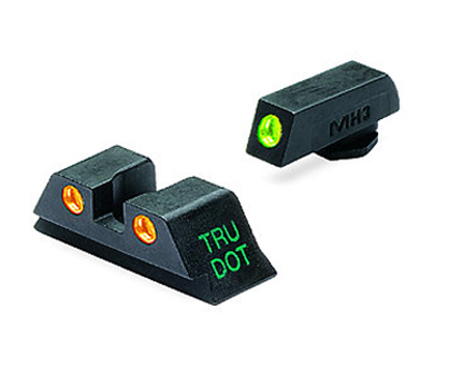 MEPROLIGHT GLOCK 10MM/45ACP G/O FIXED SET TRU-DOT NIGHT SIGH