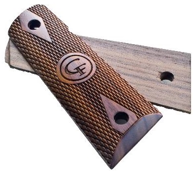 CHIAPPA 1911-22, DOUBLE DIAMOND WOOD GRIP SET (CHECKERED)