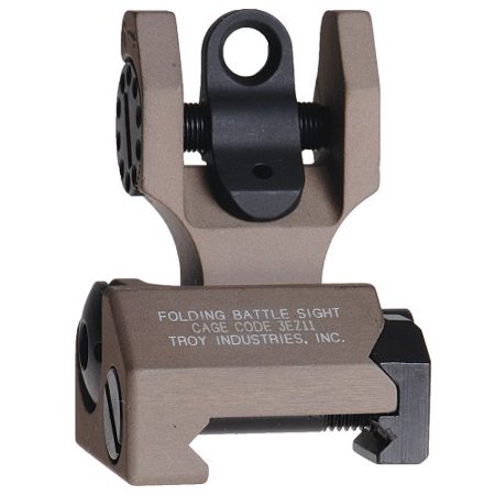 TROY Rear Folding Battle Sight – FDE