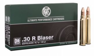RWS c.30 R BLASER DK 165 GR 20PK