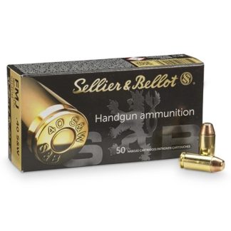S & B 357 SIG 140gr FMJ
