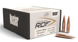 NOSLER 6.5MM 140 HPBT (100 CT)