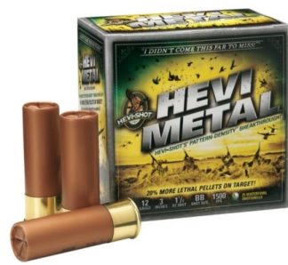 HEVI SHOT HEVISTEEL 12GA 3” 1-1/4OZ #1