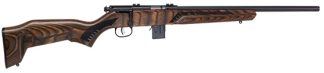 SAVAGE 93R17 MINIMALIST(Brown) 17HMR 18” BBL.