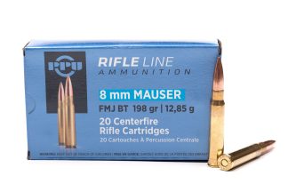 PRVI 8mm Mauser MATCH FMJBT 198gr