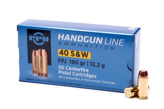 PRVI c.40 S&W 190GR FPJ 50RDS