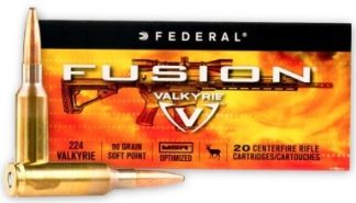 FED c.224 VALKYRIE 90GR FUSION SOFT POINT