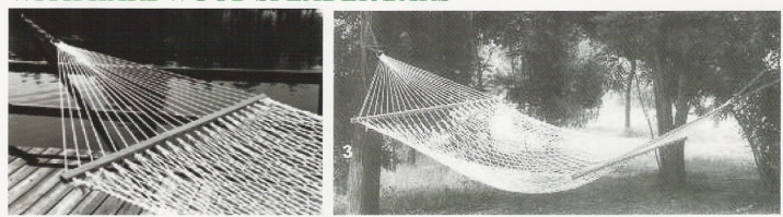 NORTH SYLVA SINGLE SPREADER HAMMOCK WHITE