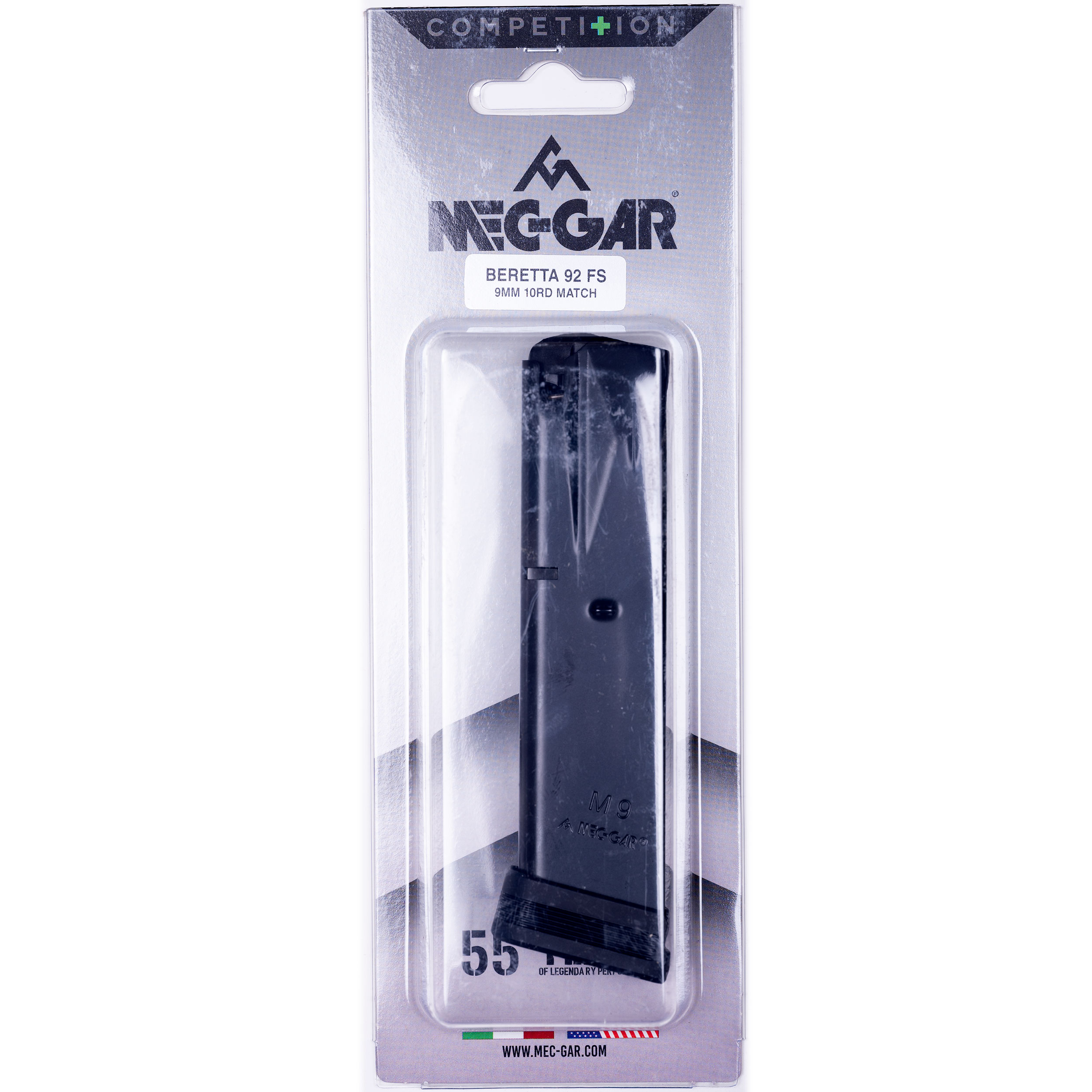 MEC-GAR BERETTA COMPETITION 92FS 92X 9MM 10RD ALU BASEPAD
