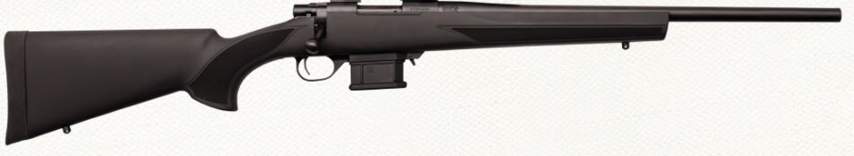 HOWA M1500 MINI ACTION .223 #6 HB THREADED BLACK