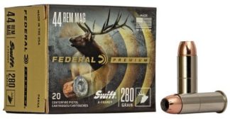 FED. PREM c.44MAG 280GR 20RDS SWIFT A FRAME HUNTING