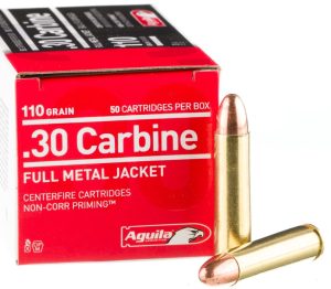 AGUILA .30 CARBINE FMJ 110 GR