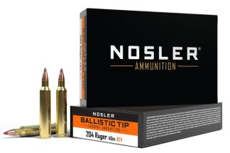 NOSLER 204 RUGER 40GR BALLISTIC TIP (20 CT.)