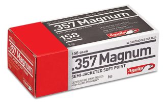 AGUILA .357 MAG SJHP 158 GR