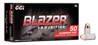 CCI BLAZER ALUMINUM c.45 ACP 230 FMJ