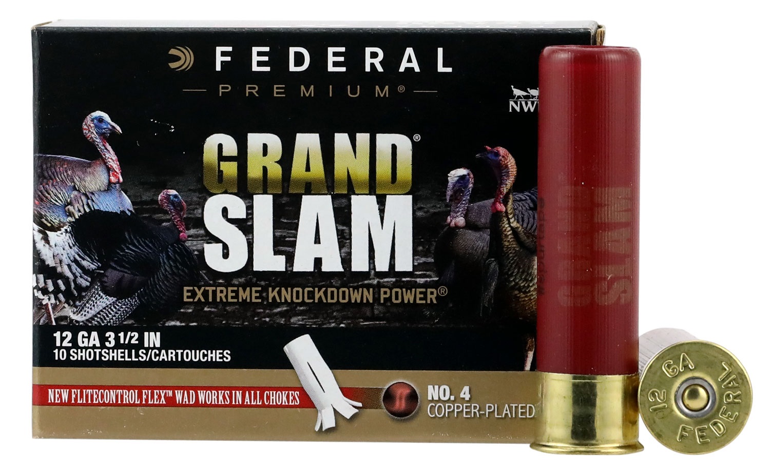 FED  12GA 3-1/2” MAX. 2 OZ 4