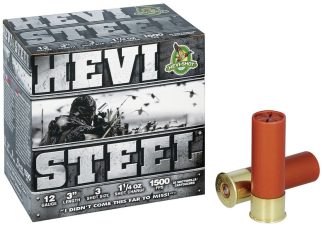 HEVI SHOT HEVISTEEL 12GA 3” 1-1/4OZ #3