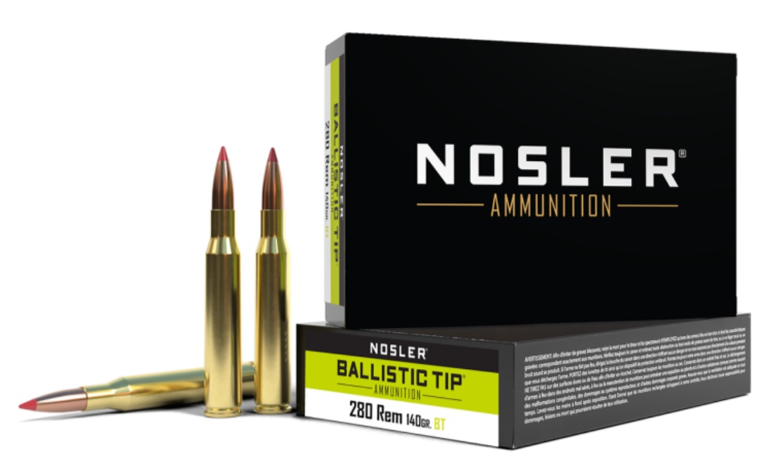 NOSLER BTA-280 REM 140G BT SP (20CT)
