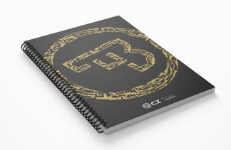 CZ WRITING PAD CZ LOGO