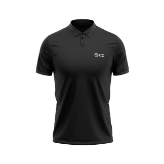 CZ T-SHIRT POLO BLACK CZ LOGO (M)