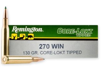 REM 270 WIN 130GR CORE-LOKT TIPPED