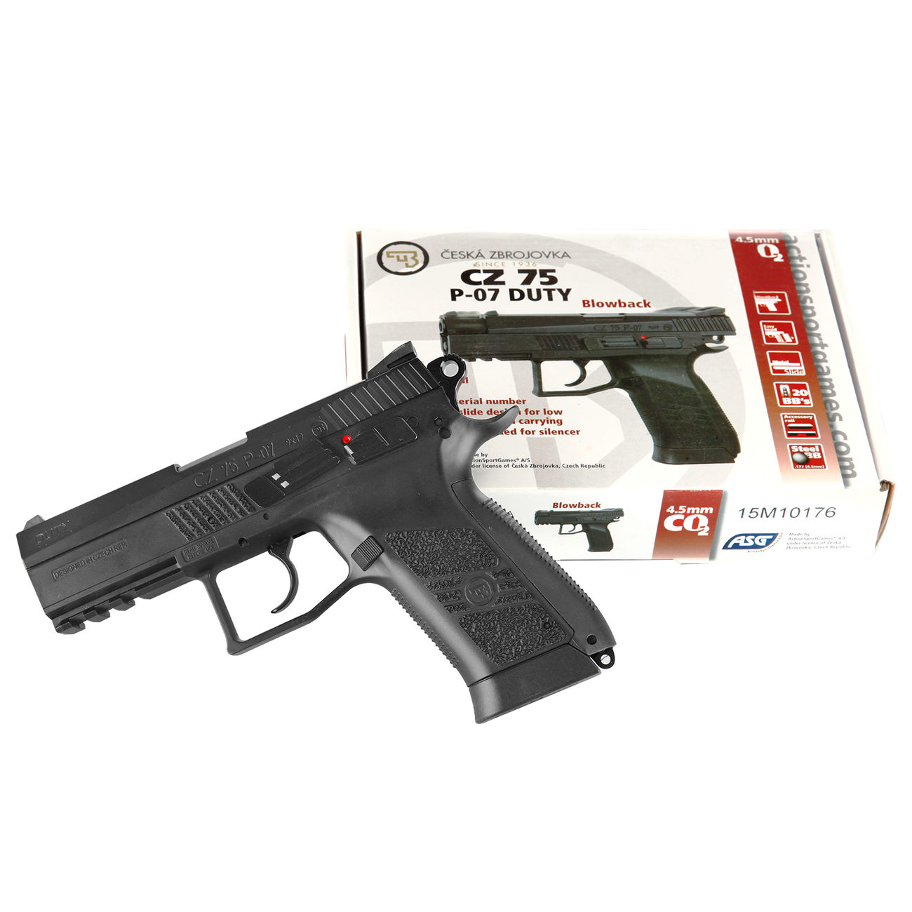ASG  CO2 4.5MM CZ75DT 2.5”