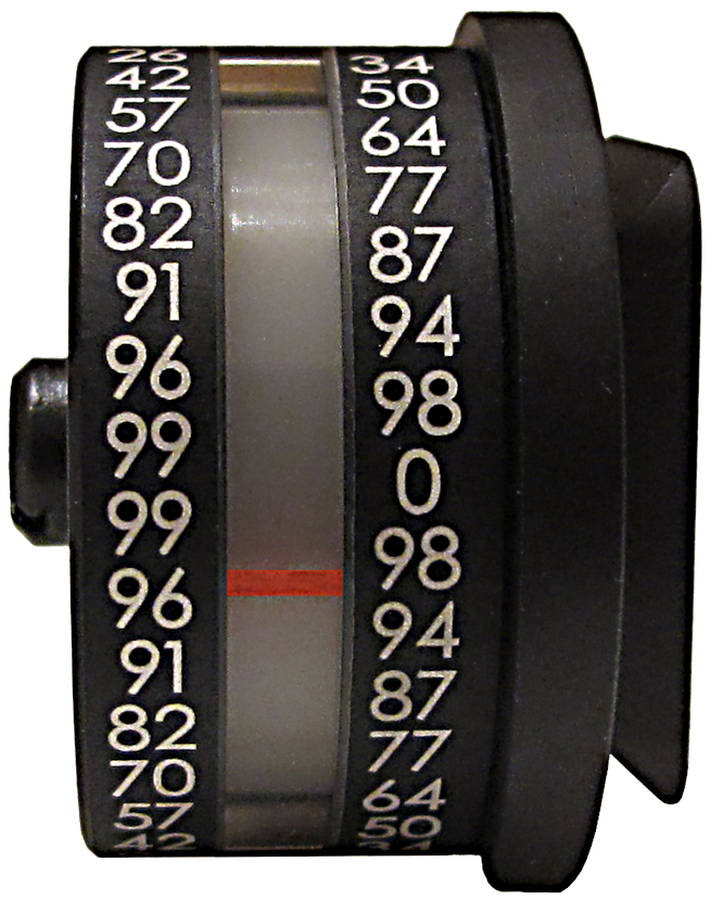 SPUHR Sniper Tools Angle Cosine Indicator, Mil-Spec