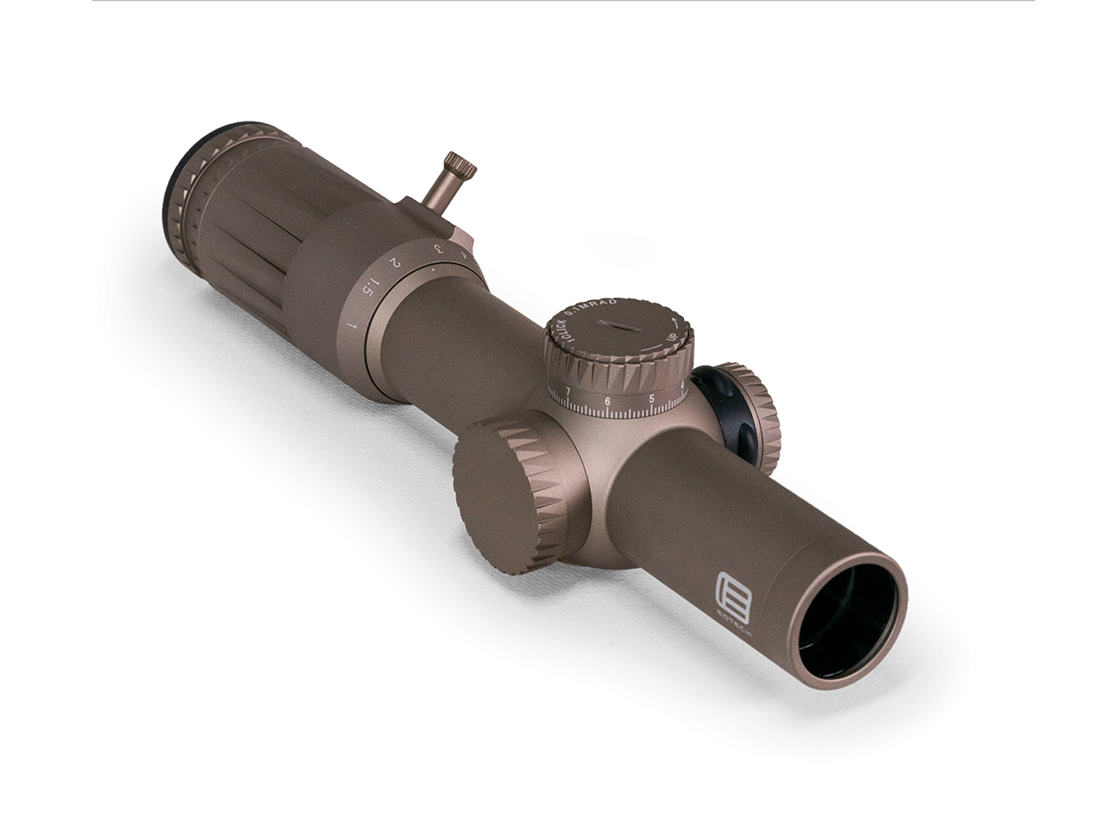 EOTECH VUDU 1-10X28 FFP RIFLESCOPE – SR4 RETICLE (MOA) TAN