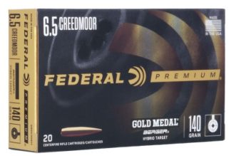 FED 6.5 CREEDMOOR 140 GR BERGER HYBRID TARGET