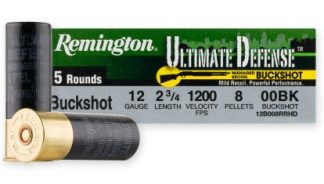 REM ULTIMATE DEFENSE BUCKSHOT 12GA 2-3/4” 8 pel OZ 00 BK