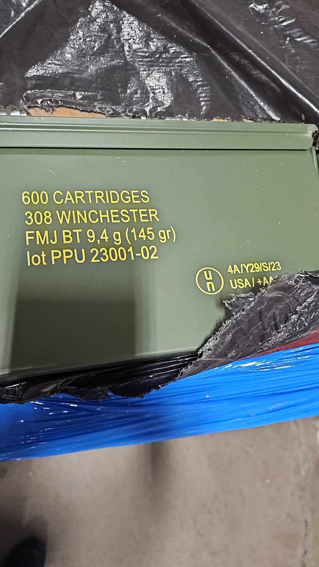 PRVI 308 WIN 145 GR FMJ M2A1 600 RDS CAN