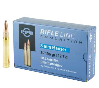 PRVI 8mm Mauser SP 196gr