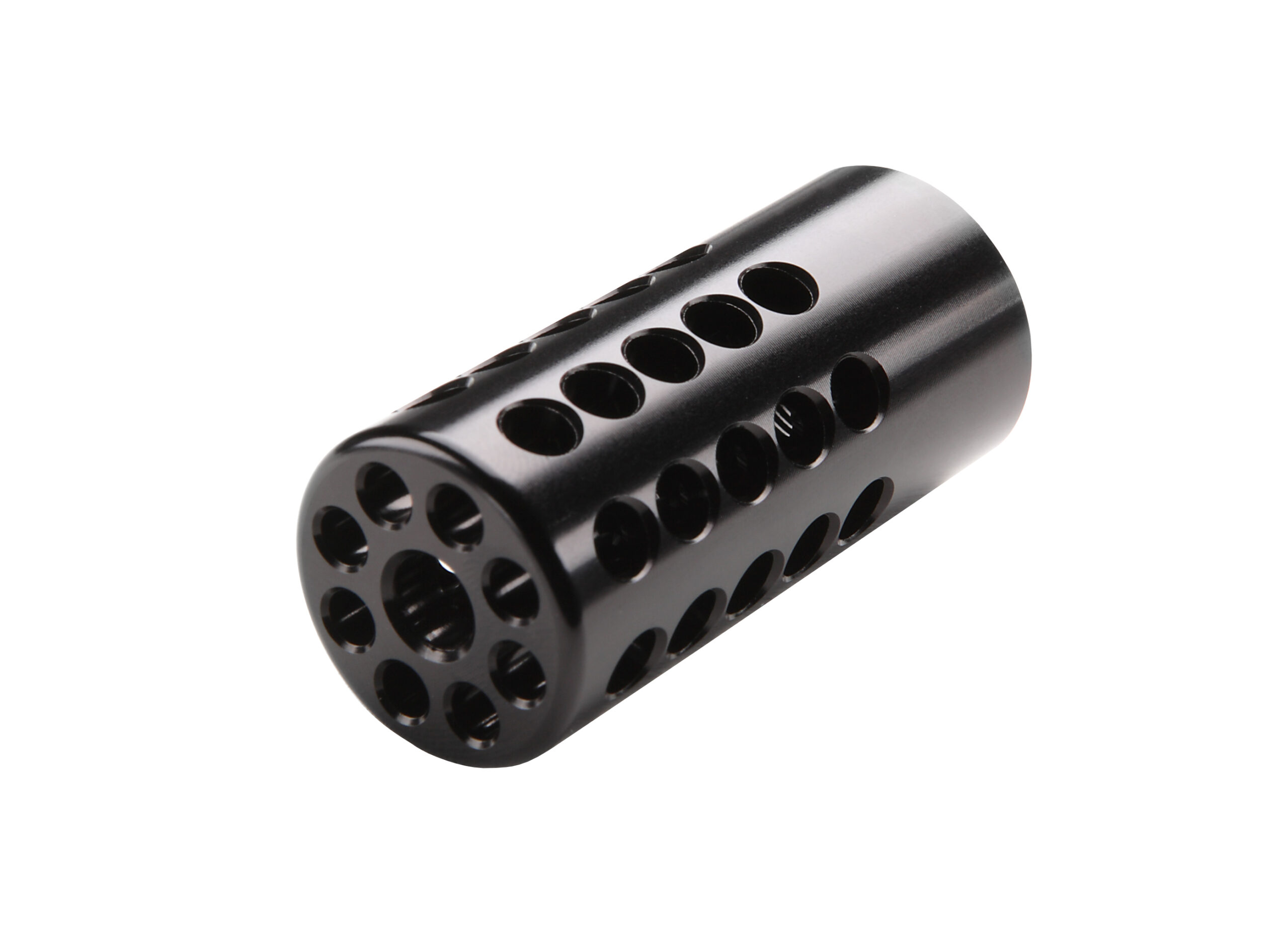 TACTICAL SOLUTIONS TRAIL-LITE COMPENSATOR .900″ BLK