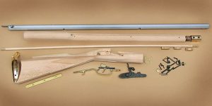 TRADITIONS KENTUCKY RIFLE KIT / SELECT RAW HARDWOOD/.50 / 33