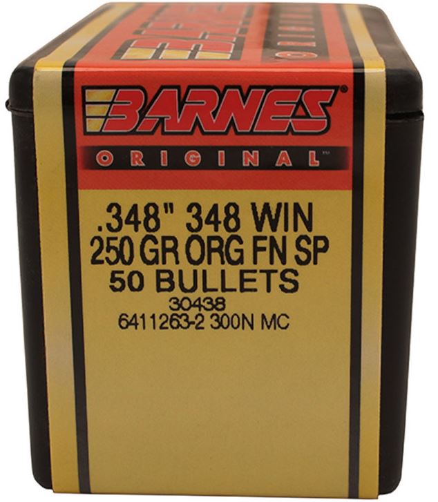 BARNES 348 WIN ORIGINAL FN FB 250GR 50RD