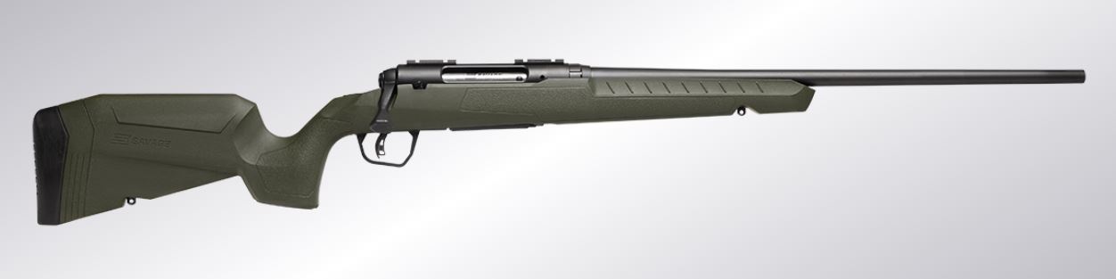 SAVAGE AXIS 2 GREEN 6.5 CREEDMOOR 22″ OD GREEN SYNTHETIC