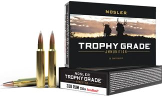 NOSLER c. 338RUM 250gr Nosler AccuBond 20 Per Trophy Grade