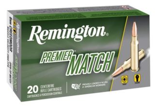 REM. PREMIER MATCH 6mm Creedmoor 112GR Barnes OTM BT