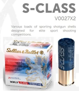 S & B 12GA SUPERIOR CLASS 28G #8