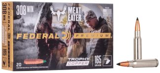 FED PREM 308 165GR TROPHY COPPER ”VITAL SHOCK”