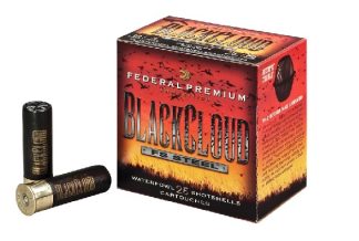 FED. 12 ga. 3” #2 BLACK CLOUD STEEL SHOT 1 1/4oz