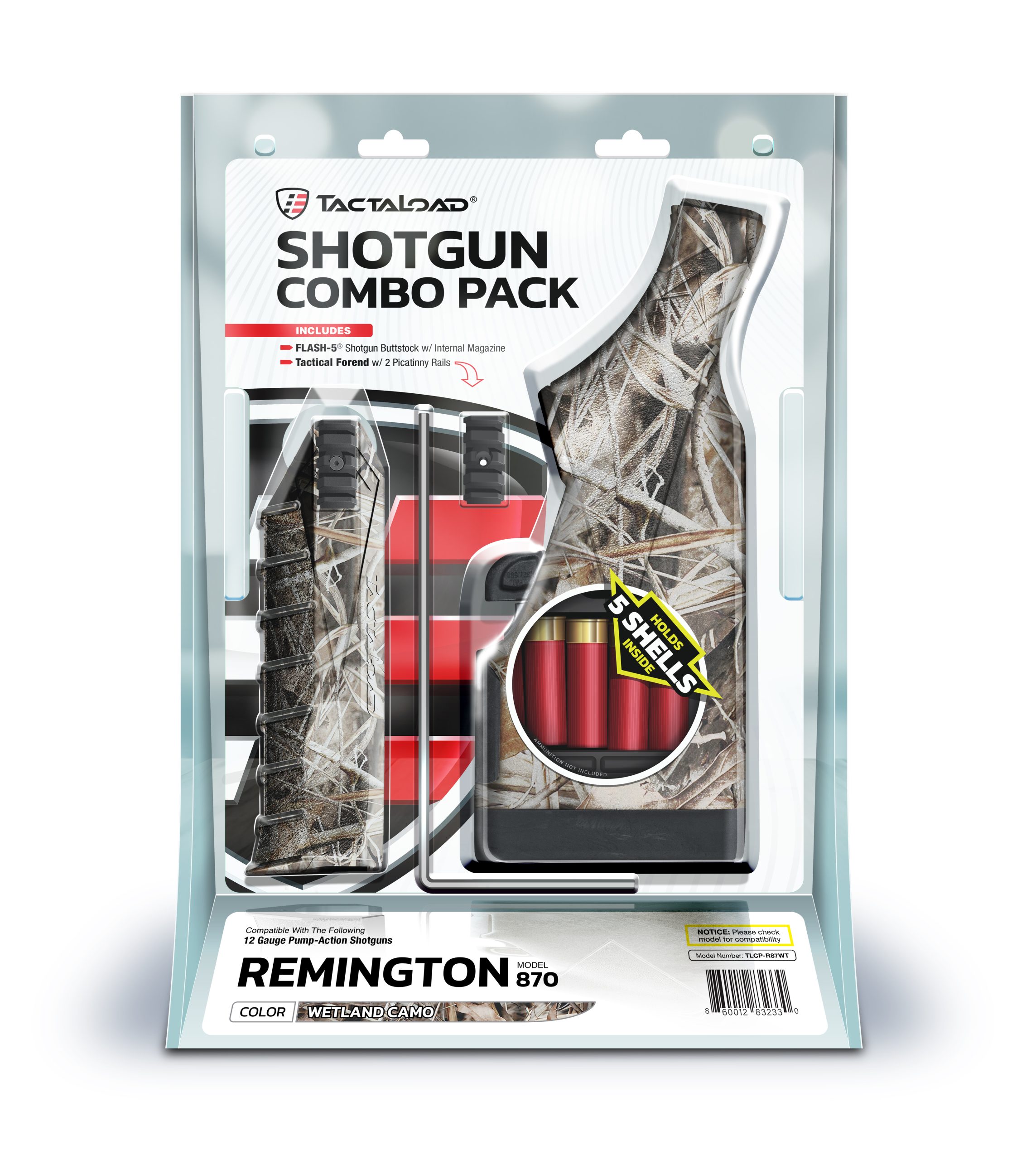 TACTALOAD FLASH-5 COMBO PACK WETLAND CAMO – REMINGTON