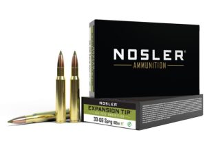 NOSLER 30-06 SPG 168GR E-TIP (20 CT.
