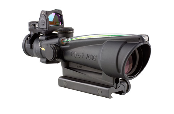 TRIJICON ACOG 3.5 DUAL ILL GRN BALL RET W/TA51 MOUNT